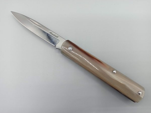 Piscitelli – Coltello "Sfilato" Corno Biondo di Bue