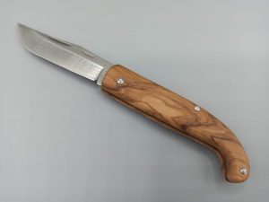 Coltello Piscitelli SENESE cm 20 Manico Legno di Ulivo