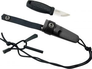 Morakniv - Eldris Fire Starter Neck Knife Kit - Black- 12630