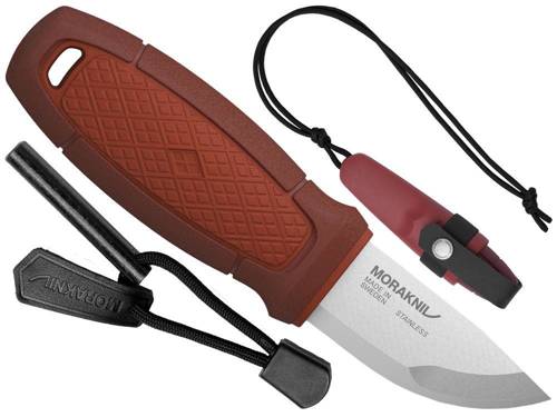 coltello morakniv fire kit eldris red