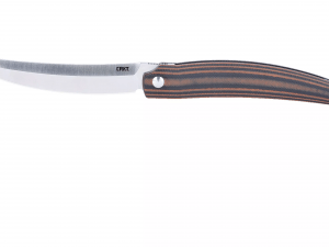 CRKT Ancestor 5930 Brown Black G10 coltello da tasca, design di Darriel Caston