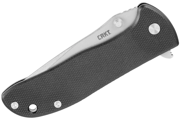 CRKT Drifter Stonewash D2 6450D2 Black G10 coltello da tasca