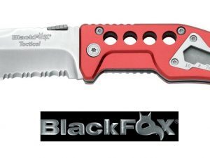 Coltello BlackFox - Coltello da Soccorso - Rosso - BF-117