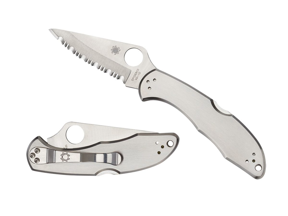 Spyderco DELICA 4 SS SERRATED C11S