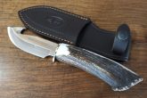 Muela Coltello da Caccia - Lama cm 11 Manico Cervo