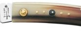 Coltello Berti gobbo abruzzese punta di corno