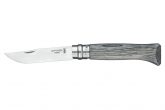 Opinel TRADIZIONE LUSSO N°08 INOX BETULLA LAMELLARE Grigia (002389)